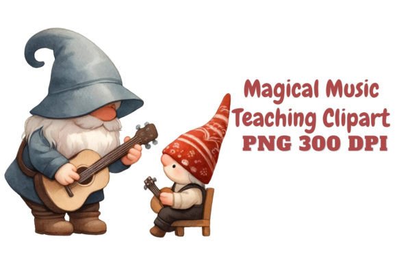 A Gnome's Lesson: Evaluating the Magical Music Teaching Clipart