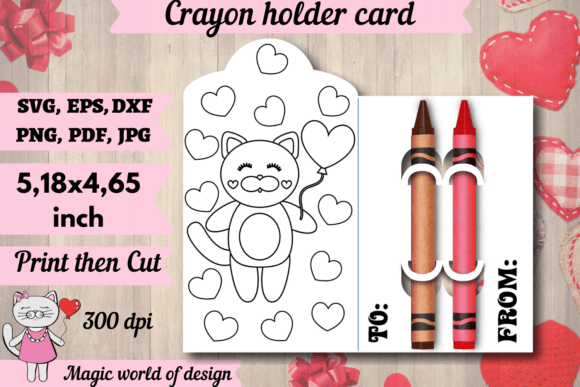 A Valentine's Cat Design for Real Embroidery