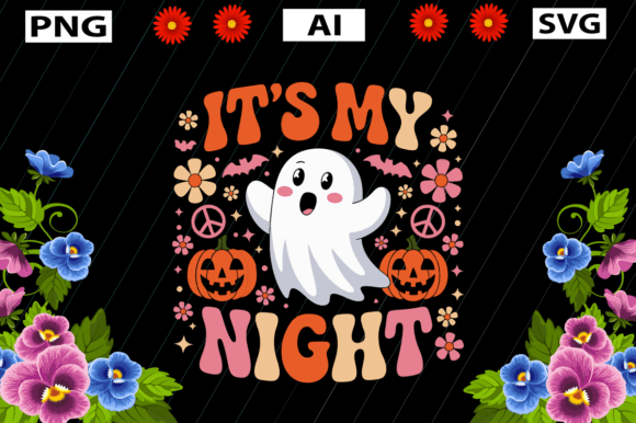 Evaluating the “Its My Night” Halloween Embroidery Design