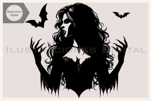 Halloween Lady Vampire: A Designer's Embroidery Review