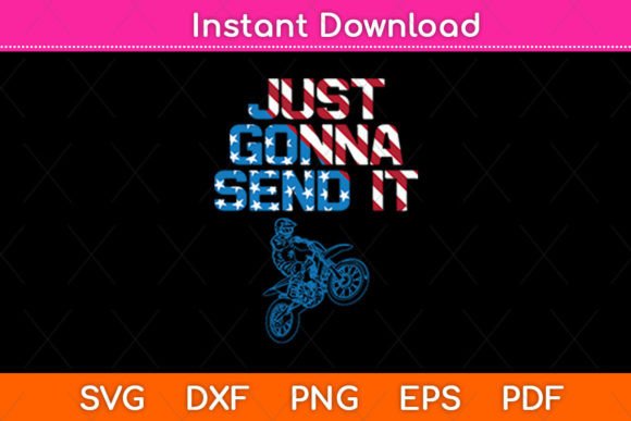 Just Gonna Send It Motocross Embroidery Review