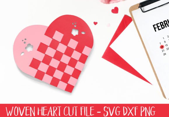 Putting the Valentine Woven Heart Design to Practical Use
