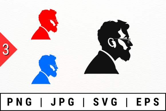 Silhouettes of a Bearded Man: A Designer’s Embroidery Review